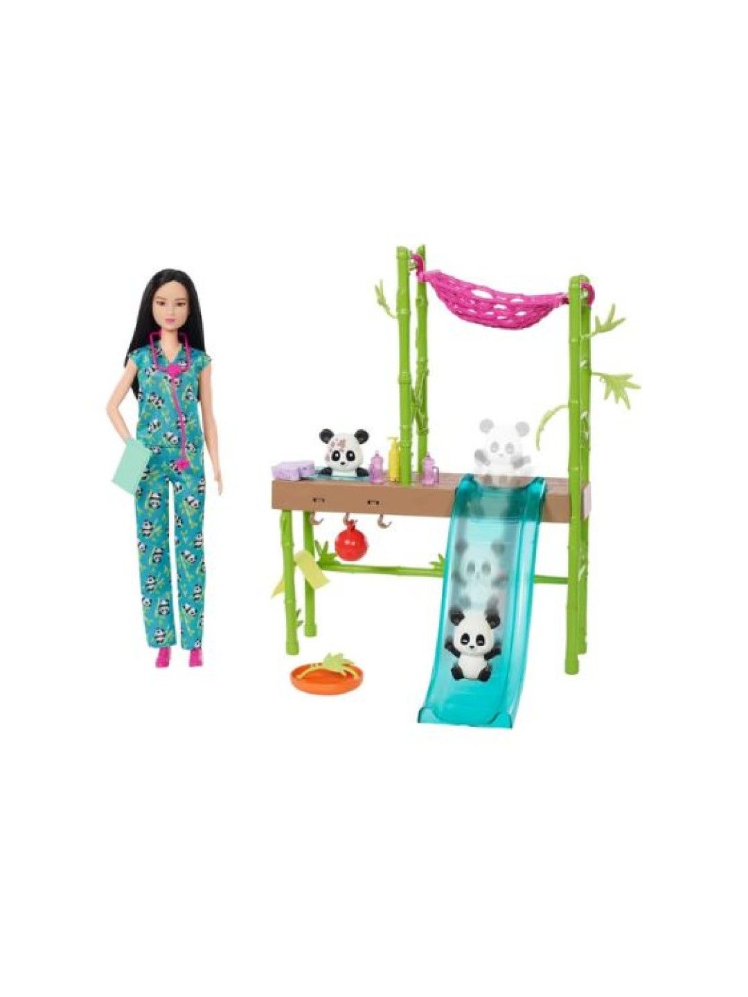 Barbie Panda Care And Rescue Playset