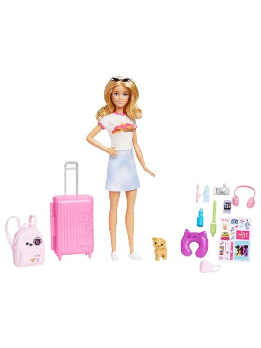 Barbie Malibu Roberts Doll Travel Set
