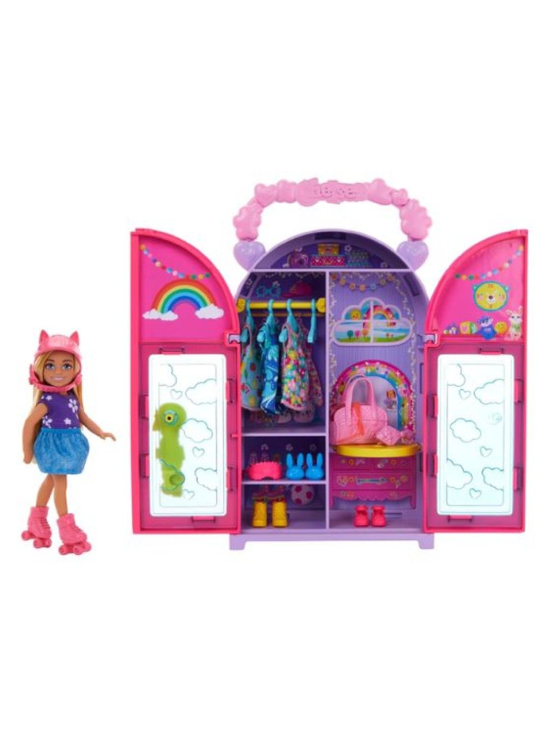 Barbie Chelsea Doll & Closet Toy Playset (No Color- Image 1)