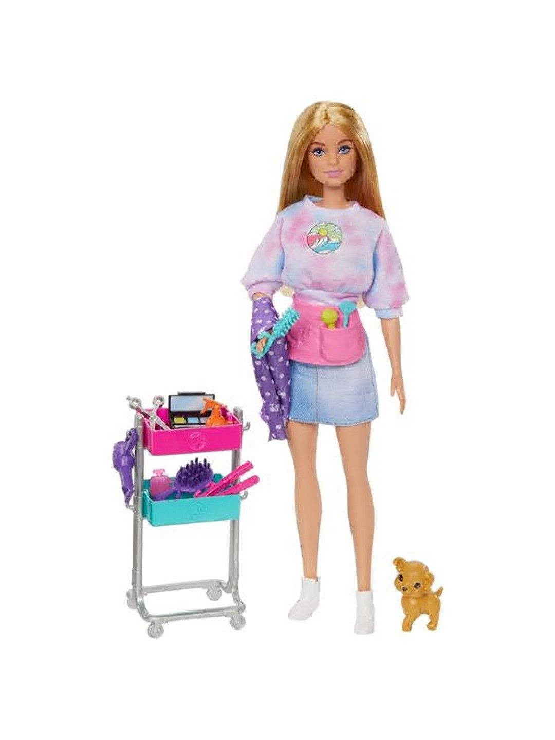 Barbie Blonde Malibu Stylist Doll (No Color- Image 1)