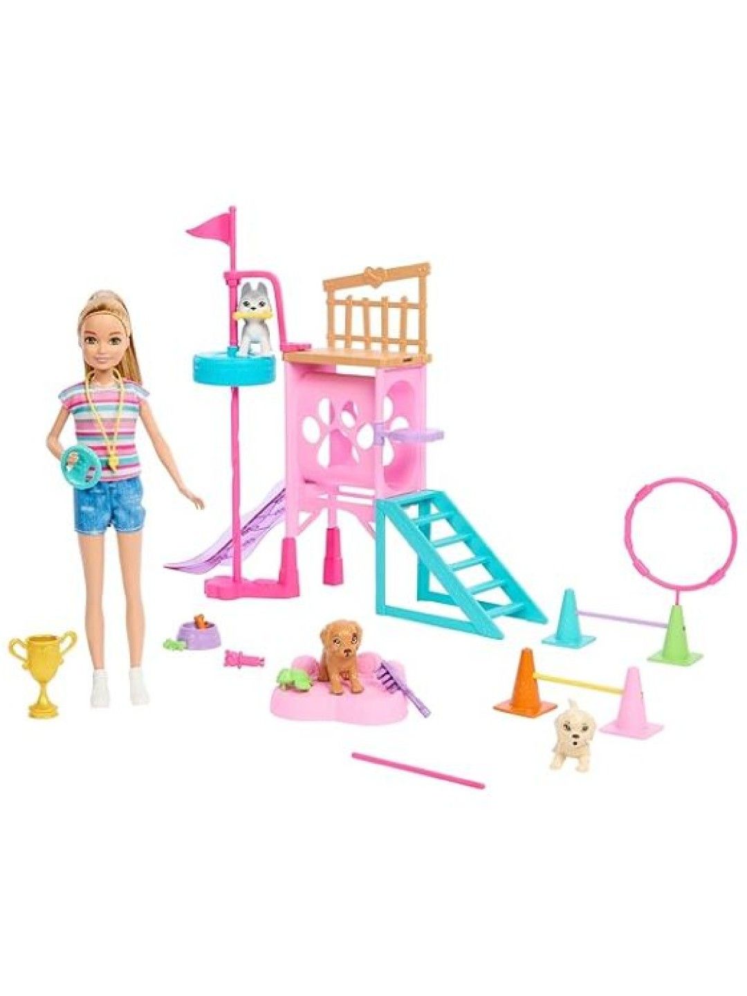 Barbie Stacie To The Rescue Puppy Playground Playset (No Color- Image 1)