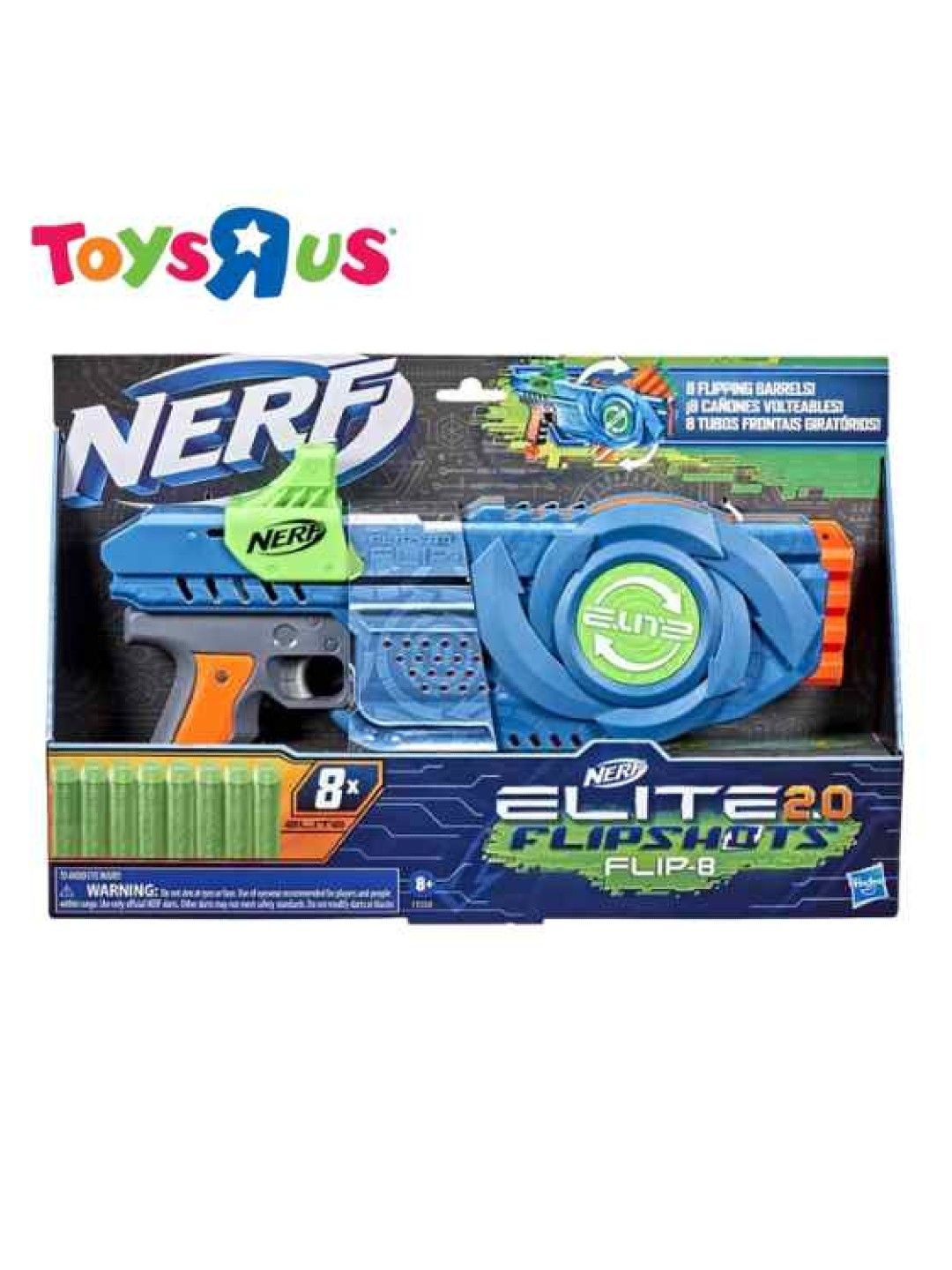 Toys R Us Nerf Elite 2.0 Flipshots Flip-8 Blaster (No Color- Image 3)