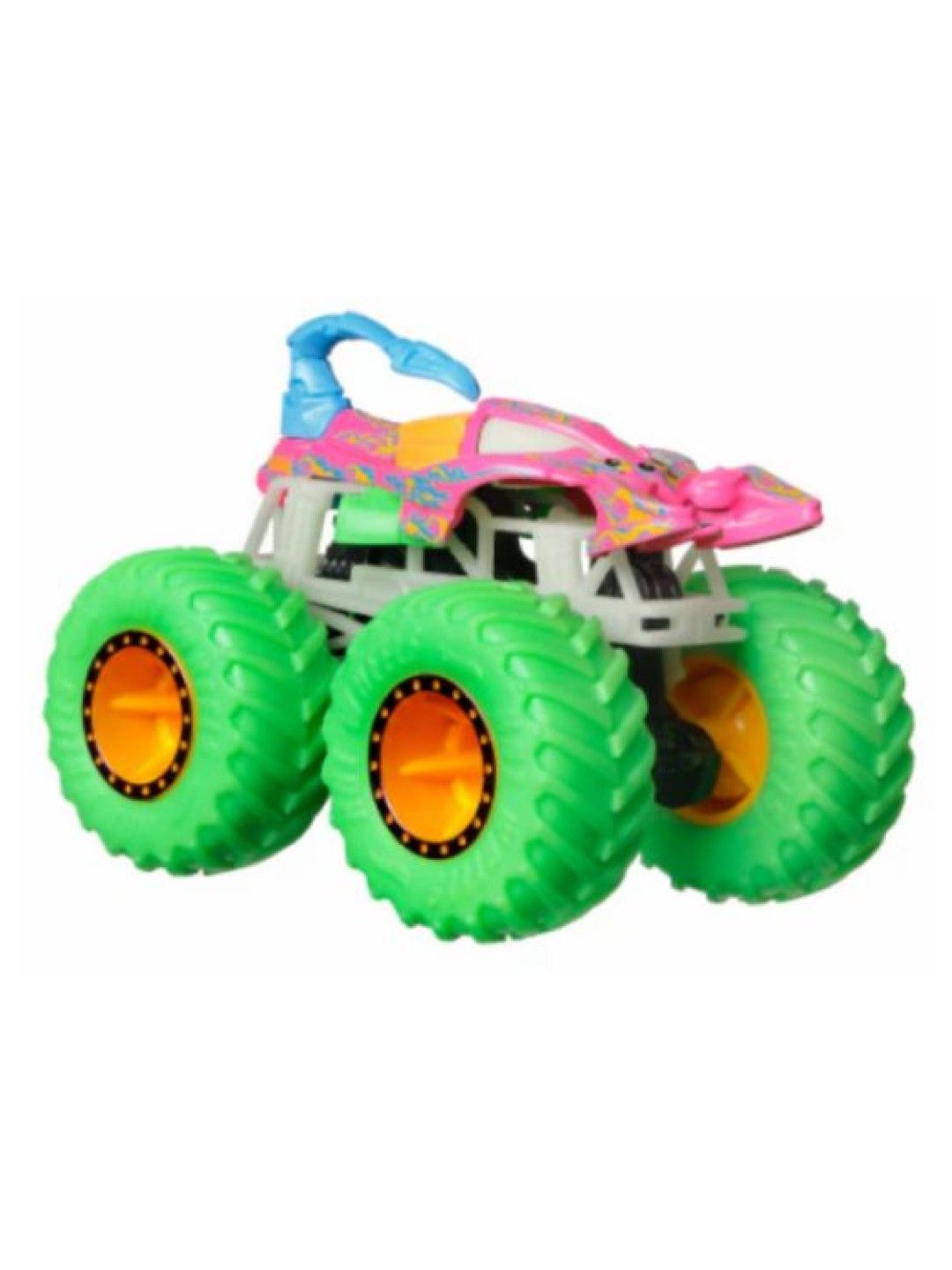 Hot Wheels Monster Trucks 1:64 Glow in the Dark Diecast - Scorpedo (No Color- Image 1)