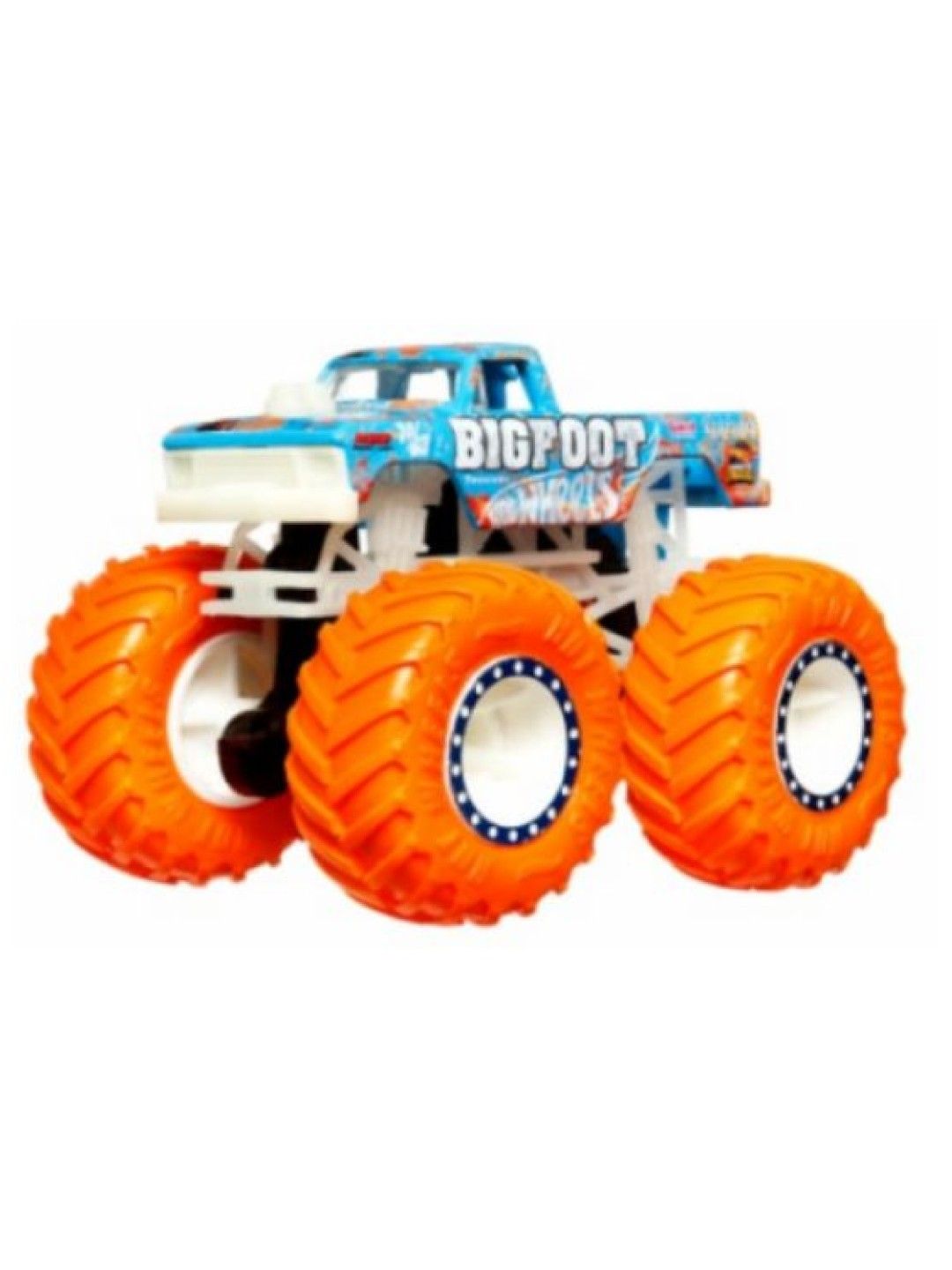 Hot Wheels Monster Trucks 1:64 Glow in the Dark Diecast - Bigfoot (No Color- Image 1)