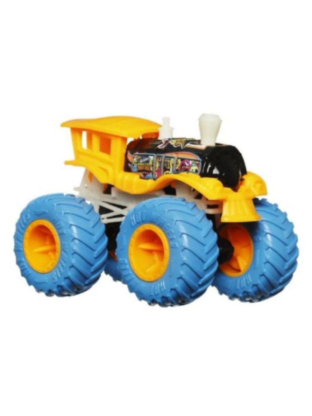 Hot Wheels Monster Trucks 1:64 Glow in the Dark Diecast - Loco Punk (No Color- Image 1)