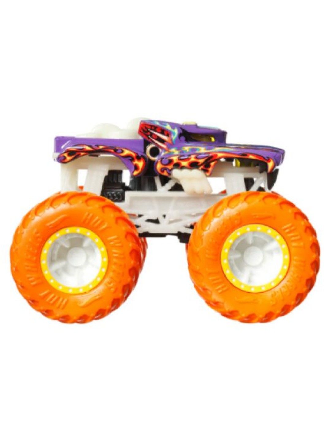 Hot Wheels Monster Trucks 1:64 Glow in the Dark Diecast - Hotweiler (No Color- Image 1)