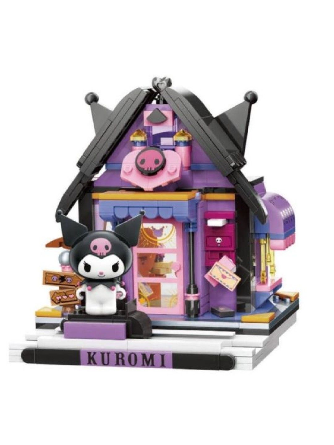 Keeppley Kuromi Street Scenes (No Color- Image 1)