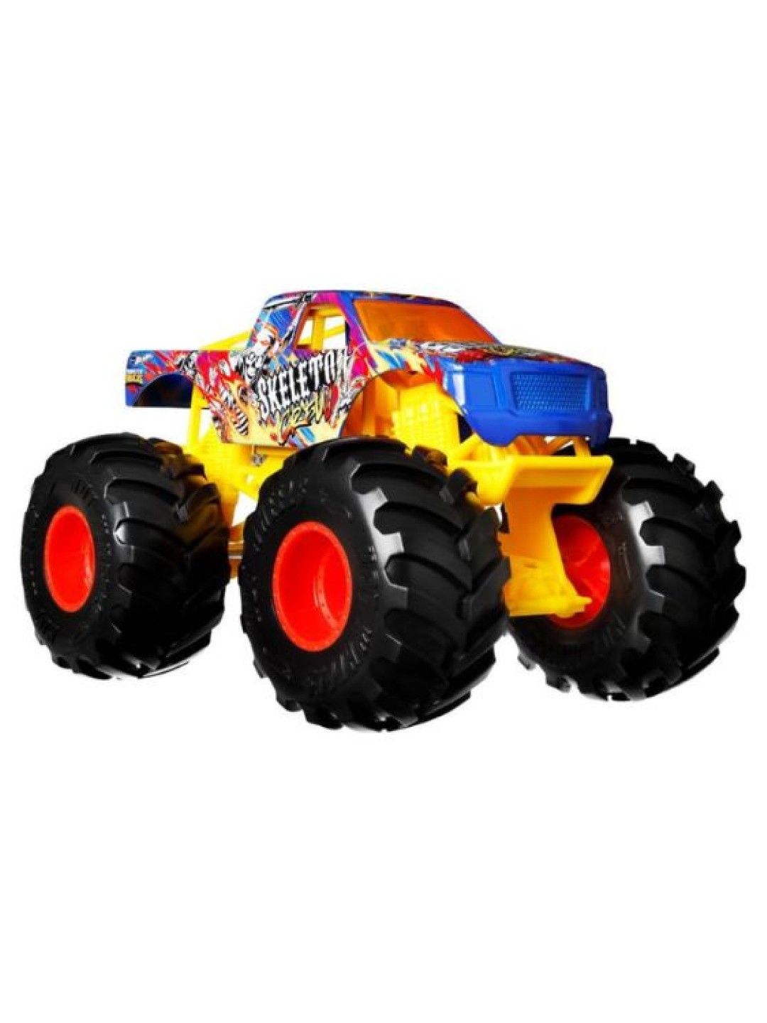 Hot Wheels Oversized Monster Truck 1:24 Diecast Vehicle - Skeleton Crew (No Color- Image 1)