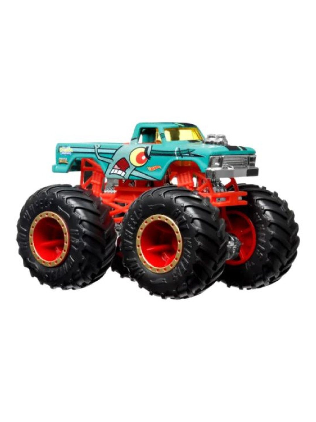 Hot Wheels Monster Trucks 1:64 Spongebob Series - Plankton (No Color- Image 1)