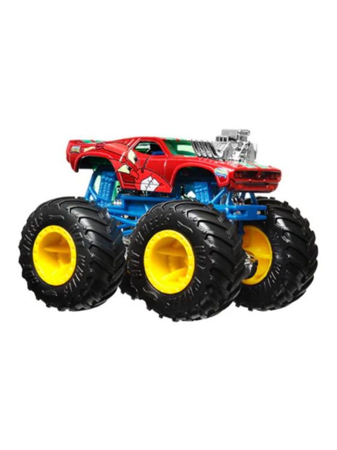 Hot Wheels Monster Trucks 1:64 Spongebob Series - Mr. Krabs (No Color- Image 1)
