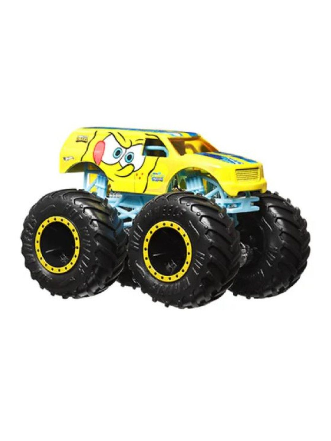 Hot Wheels Monster Trucks 1:64 Spongebob Series - Spongebob (No Color- Image 1)