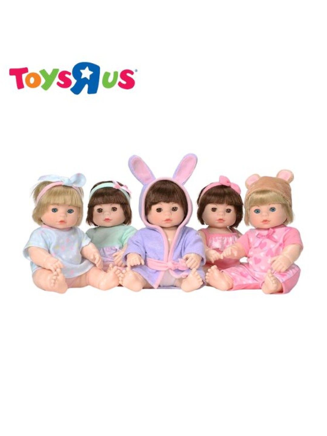 Toys R Us Baby Blush 10-Inch Doll 5 Pack - Little Sweeties Baby Doll Set (No Color- Image 1)