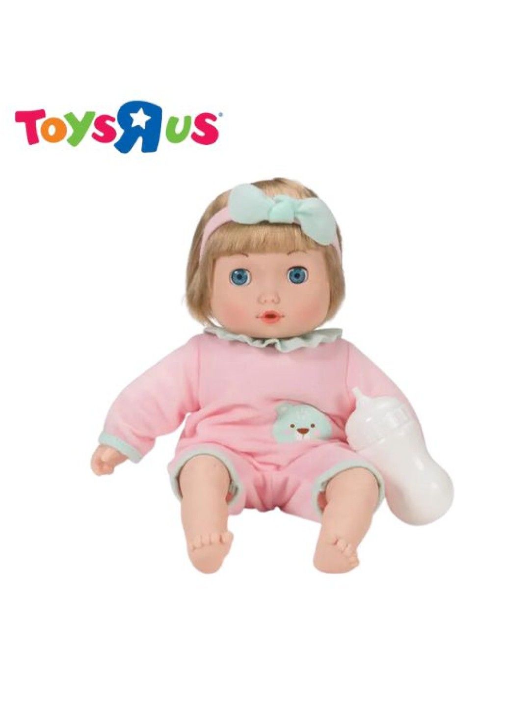 Toys R Us Baby Blush Talking Lovely Baby Doll (Pink and Teal) (No Color- Image 1)