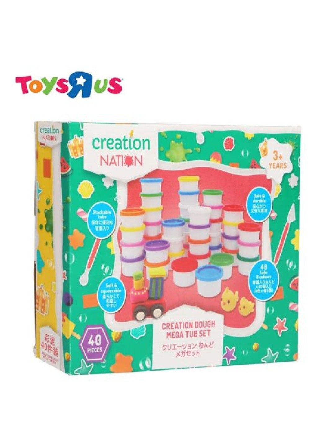 Toys R Us Creation Nation Creation Dough Mega Tub Set (No Color- Image 3)
