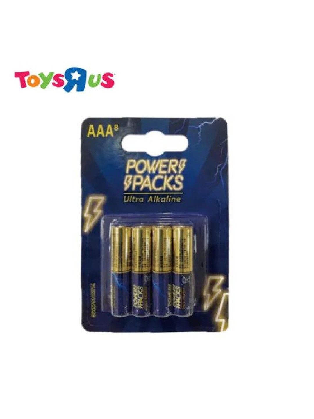 Toys R Us Power Packs Ultra Alkaline Battery AAA 8's