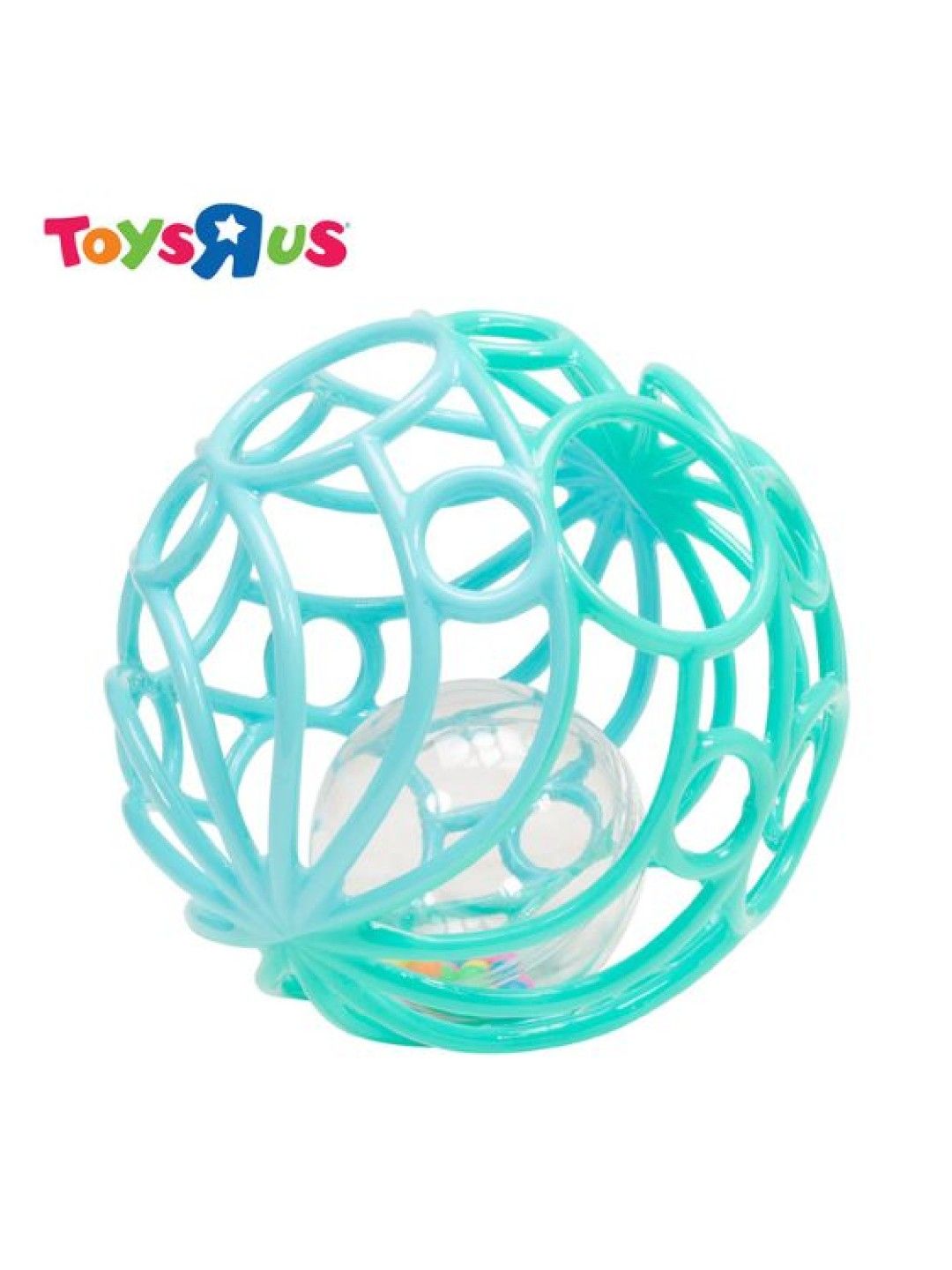 Toys R Us Top tots Rattle 'n Roll Ball (Teal and Blue) (No Color- Image 1)