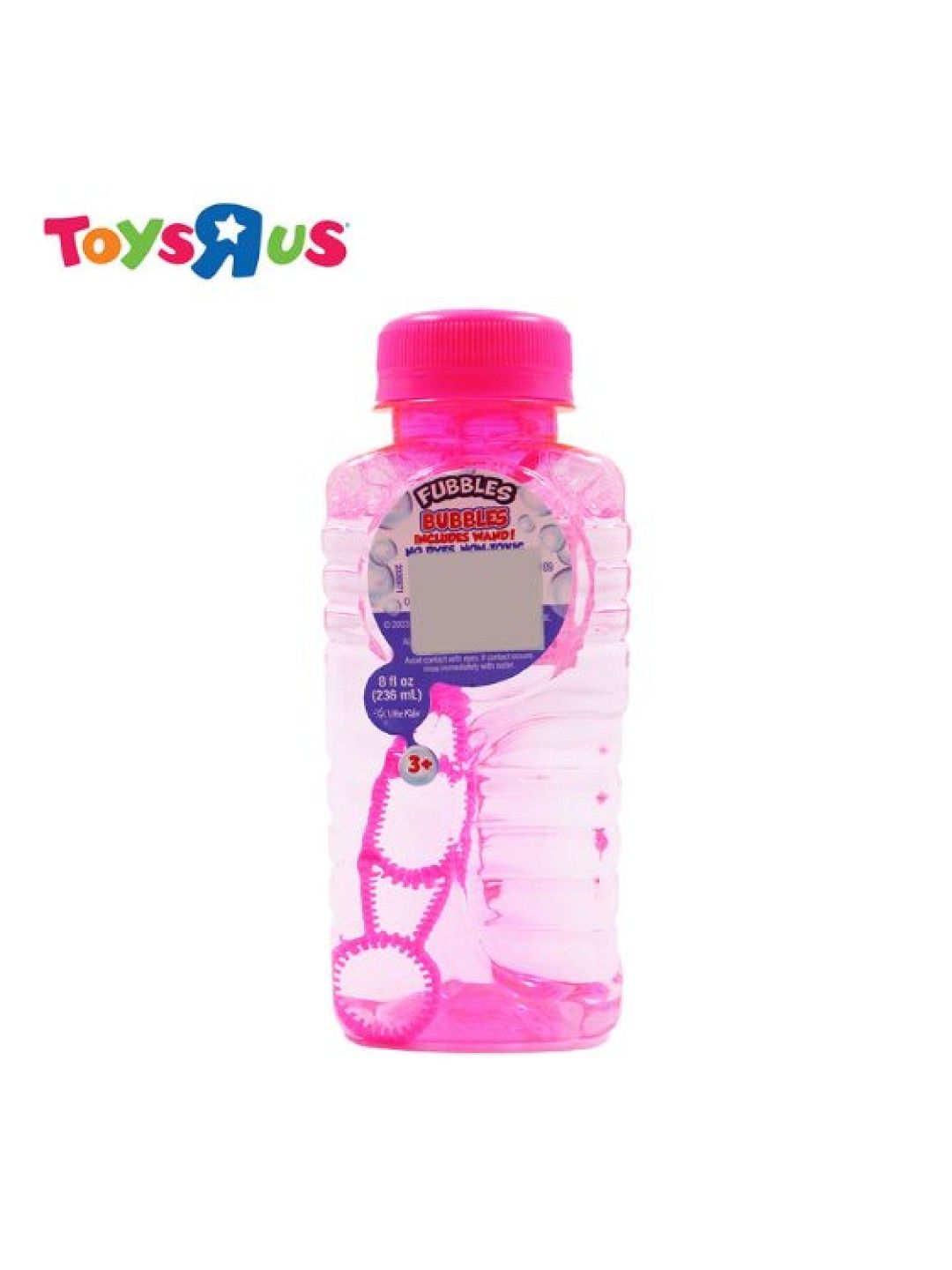 Toys R Us Fubbles 8oz Bubble Solutions (Pink- Image 1)