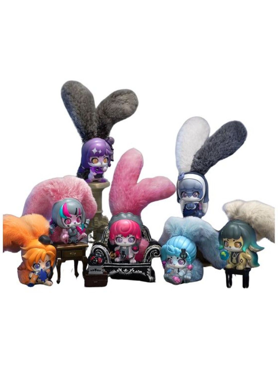 Awake Toys Cup Rabbits Face Yourself Series - Blind Box Secret Figurine