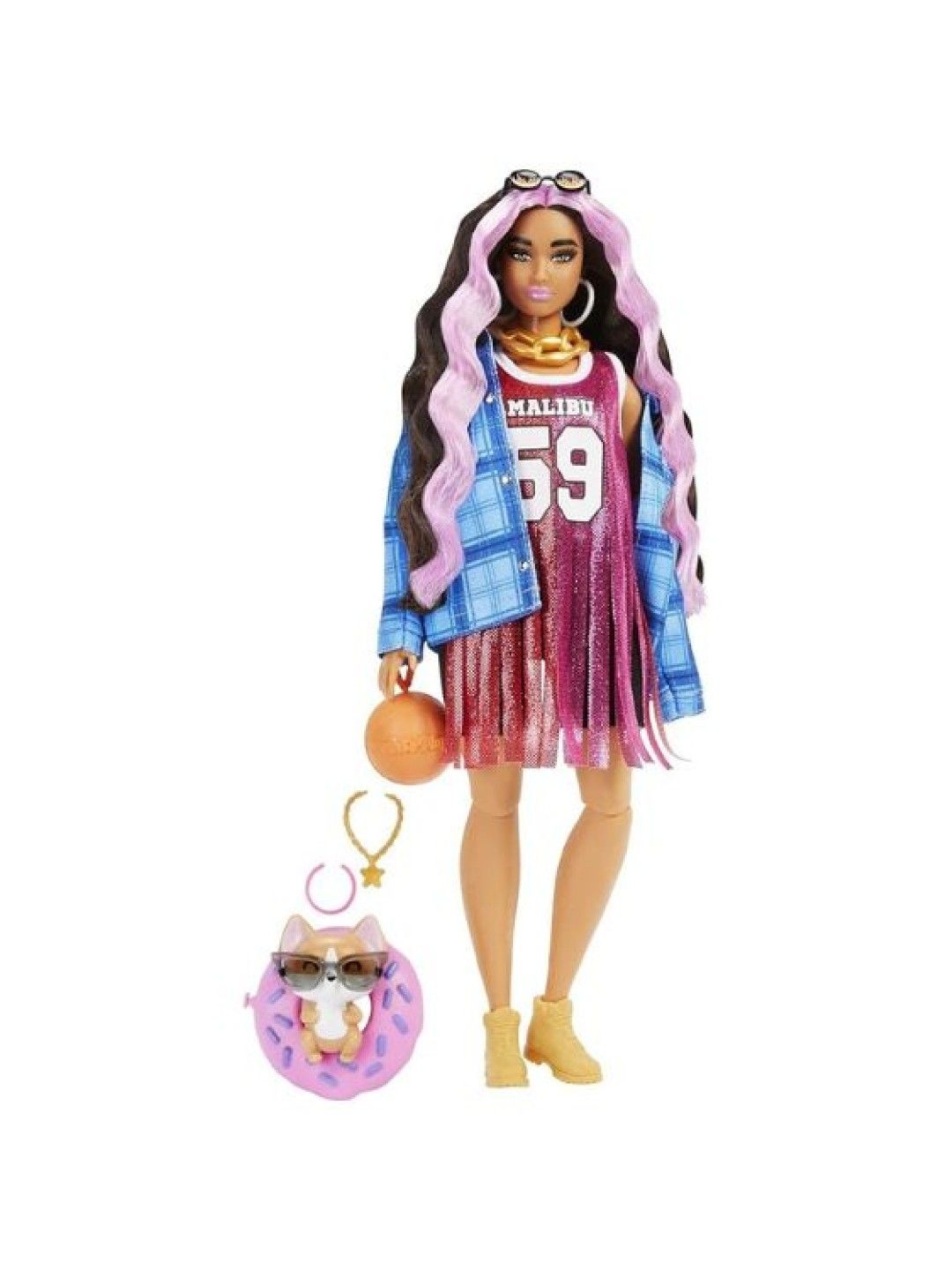 Barbie Extra Doll With Pet Corgi (No Color- Image 1)