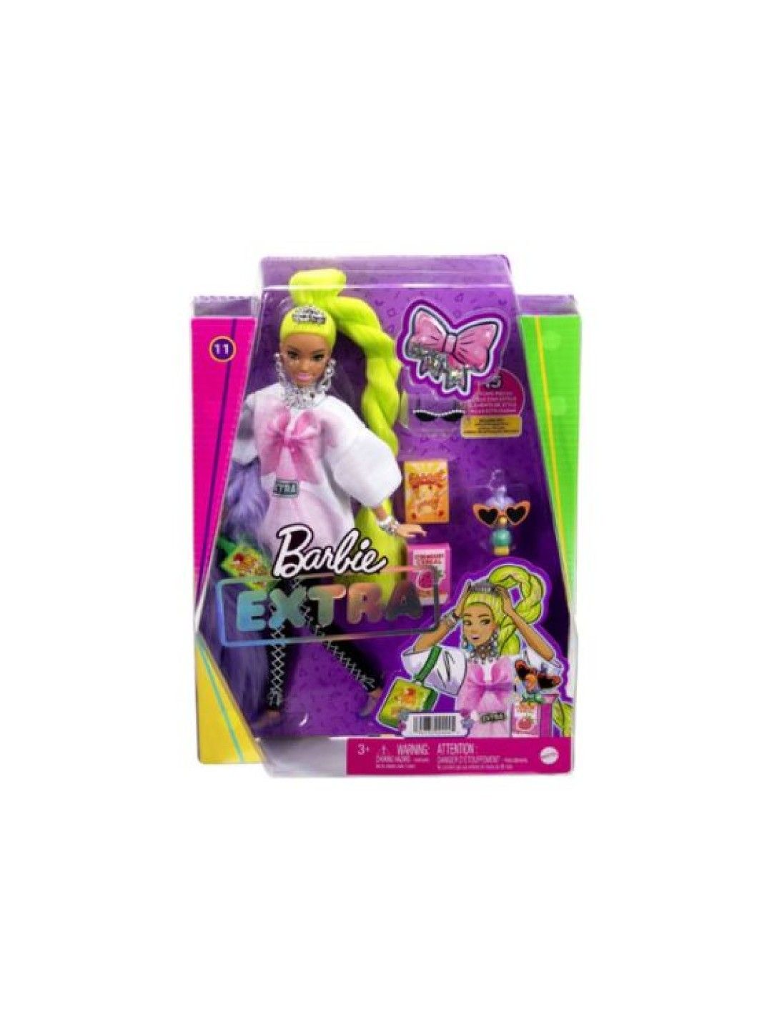Barbie Extra Doll With Pet Parrot (No Color- Image 4)