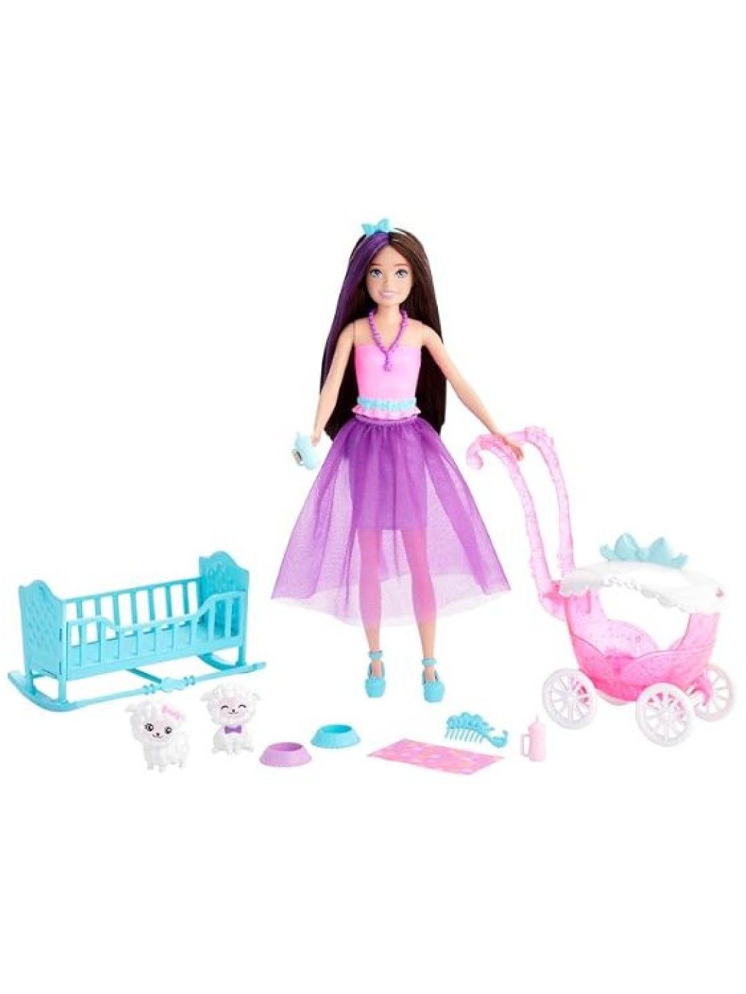 Barbie Dreamtopia Skipper Doll And Nurturing Playset With Lambs And Stroller (No Color- Image 1)
