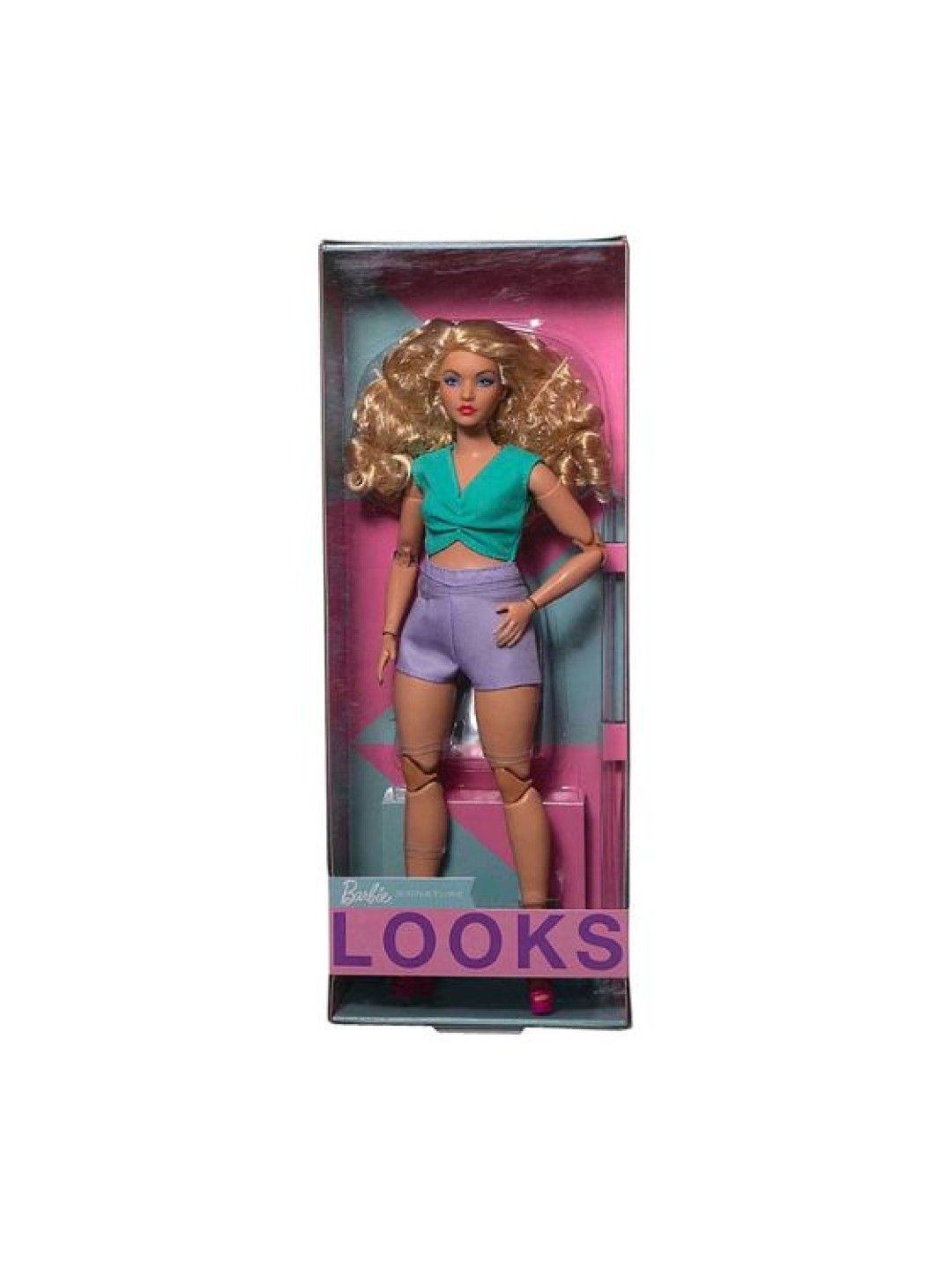 Barbie Signature Looks Blonde Doll (No Color- Image 4)