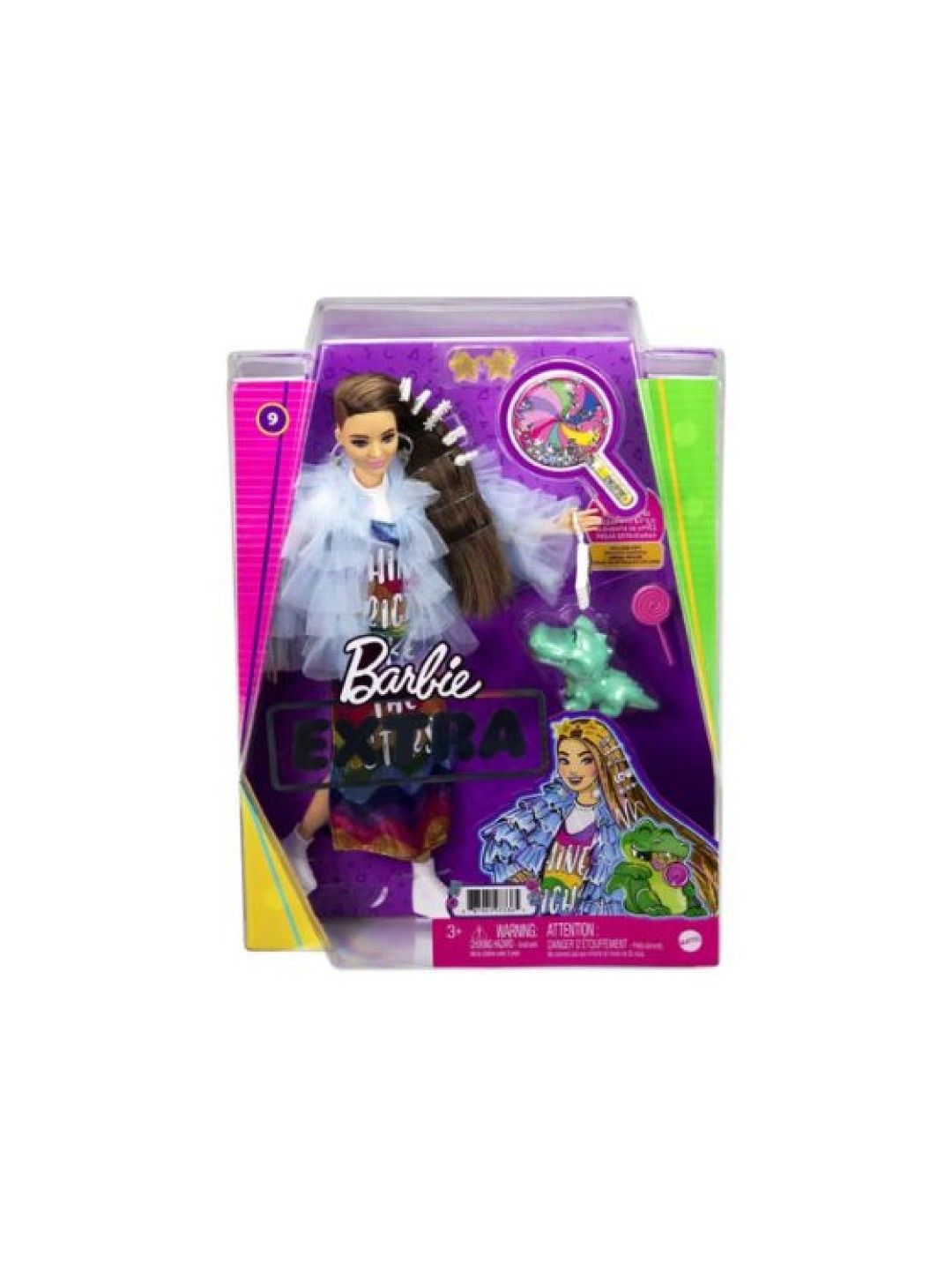 Barbie Doll And Accessories Blue Ruffle Coat (No Color- Image 4)