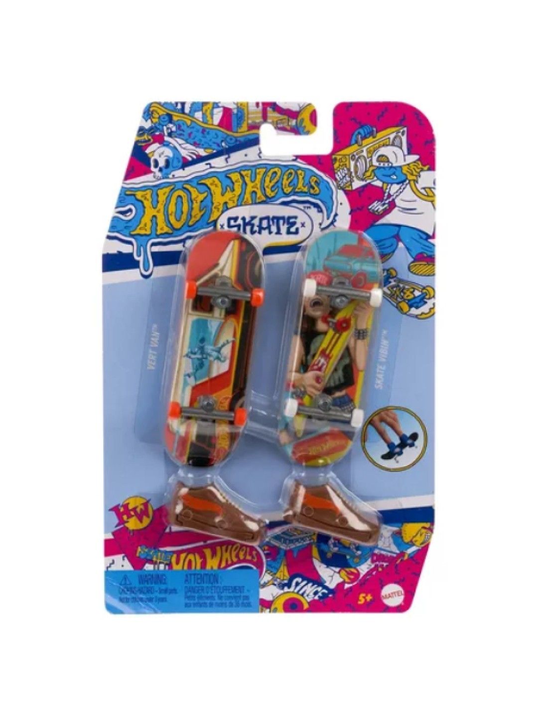 Hot Wheels Skate Retro Vert Van and Skate Vibin' (No Color- Image 1)