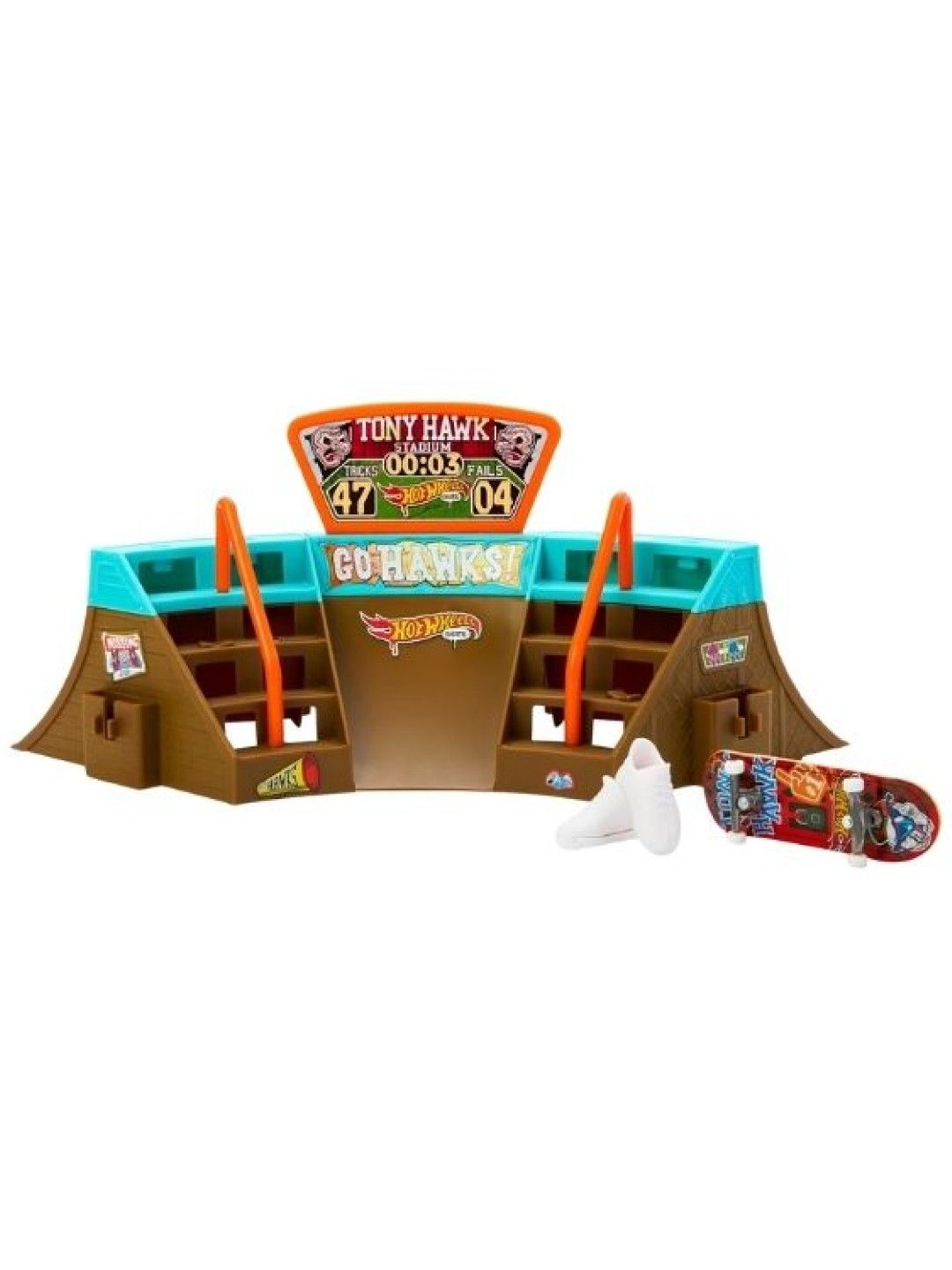 Hot Wheels Skate Stadium Playset (No Color- Image 2)