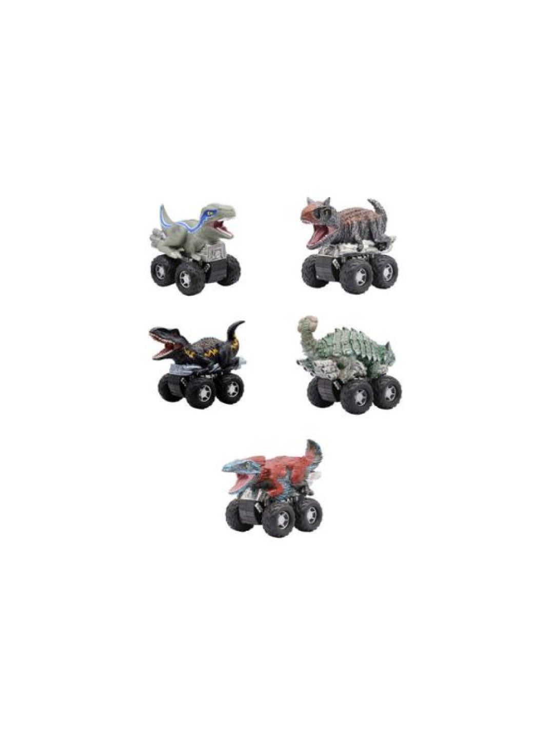 Jurassic World Jurassic Zoom Riders Dominion 3 Pack - 2 Assortment (No Color- Image 1)