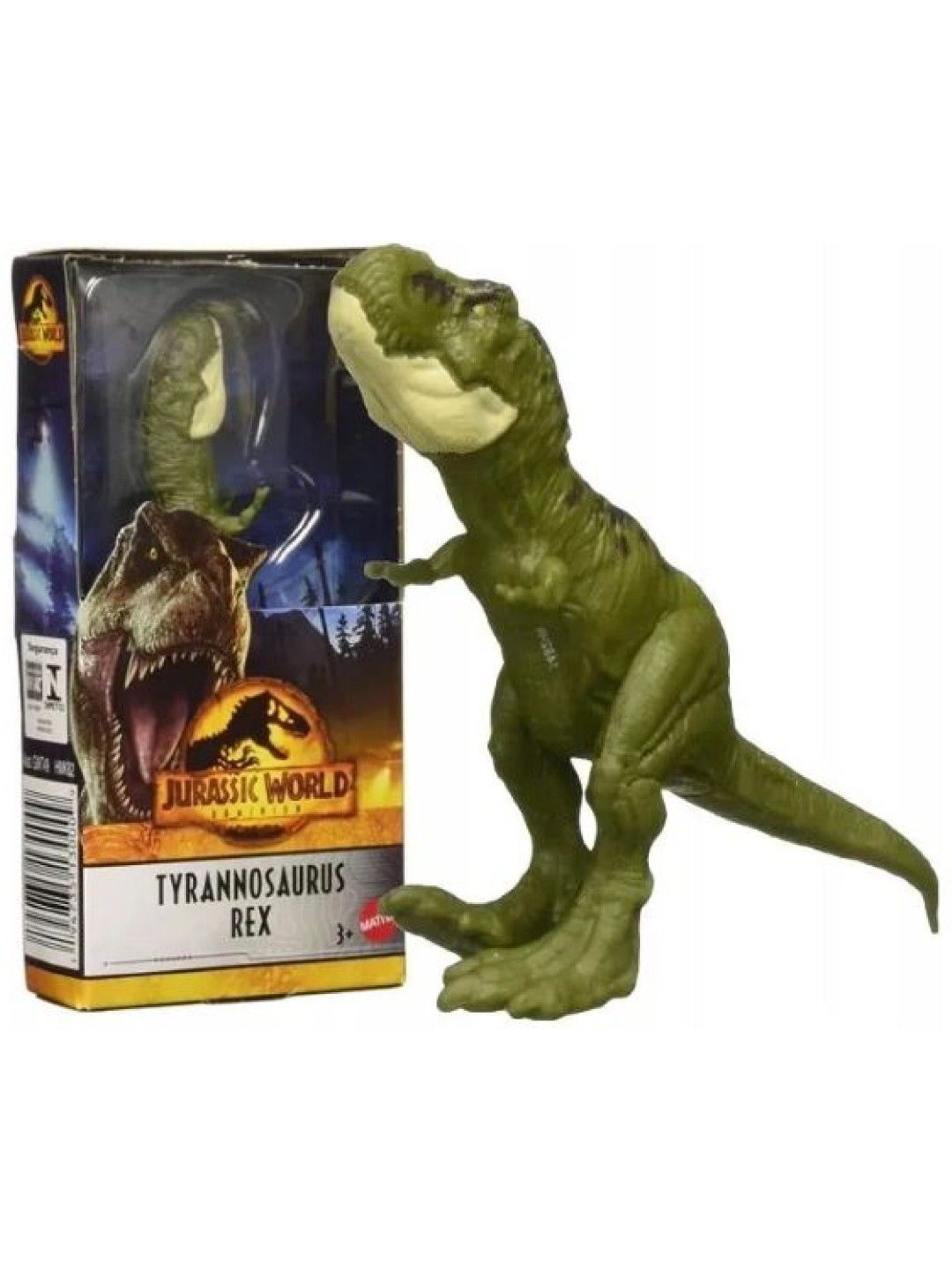 Jurassic World 6 Tyrannosaurus Rex Dinosaur Figure (No Color- Image 1)