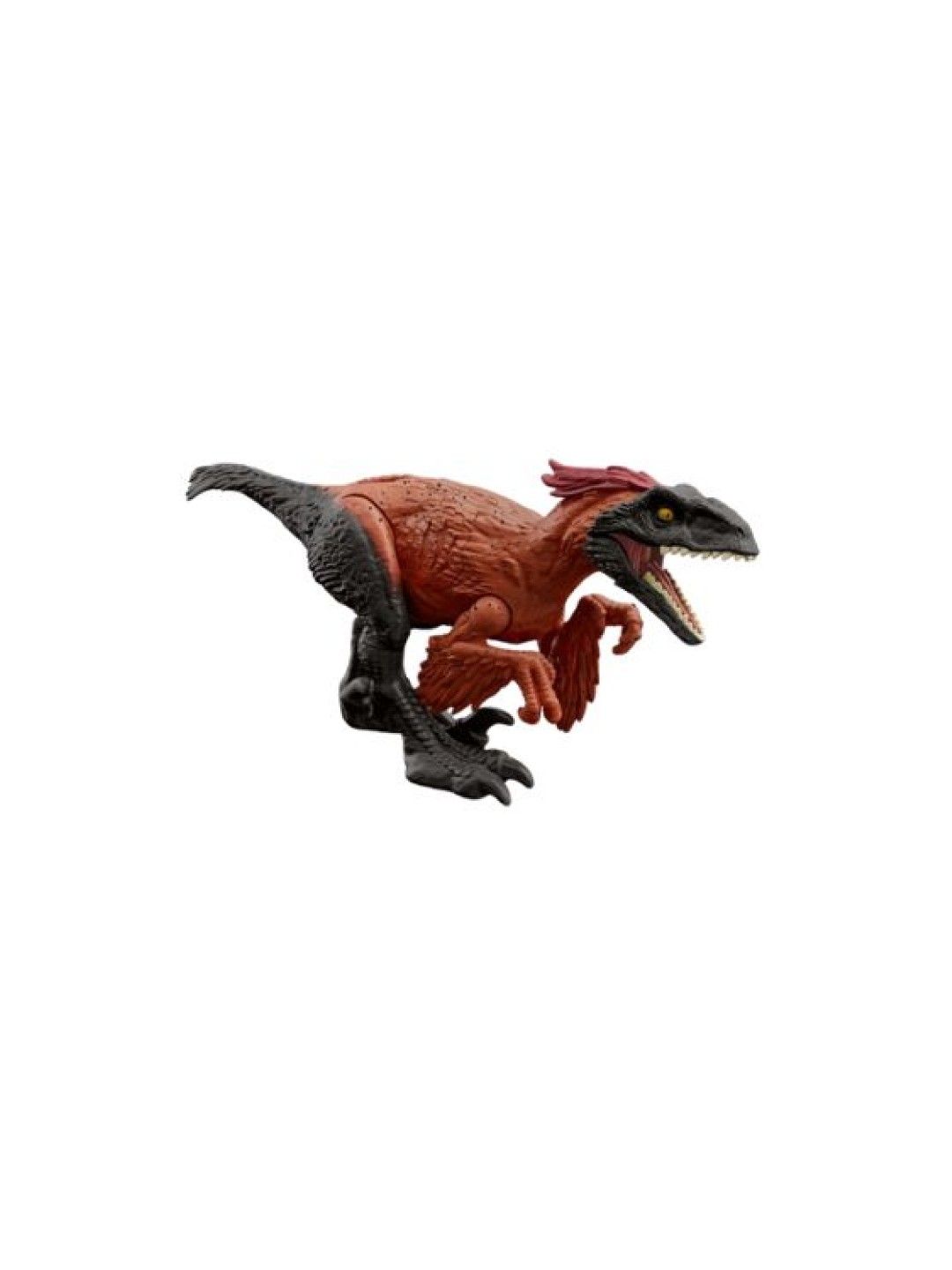 Jurassic World Epic Attack Pyroraptor Dinosaur Toy Figure With Damage, Lights & Sounds (No Color- Image 1)