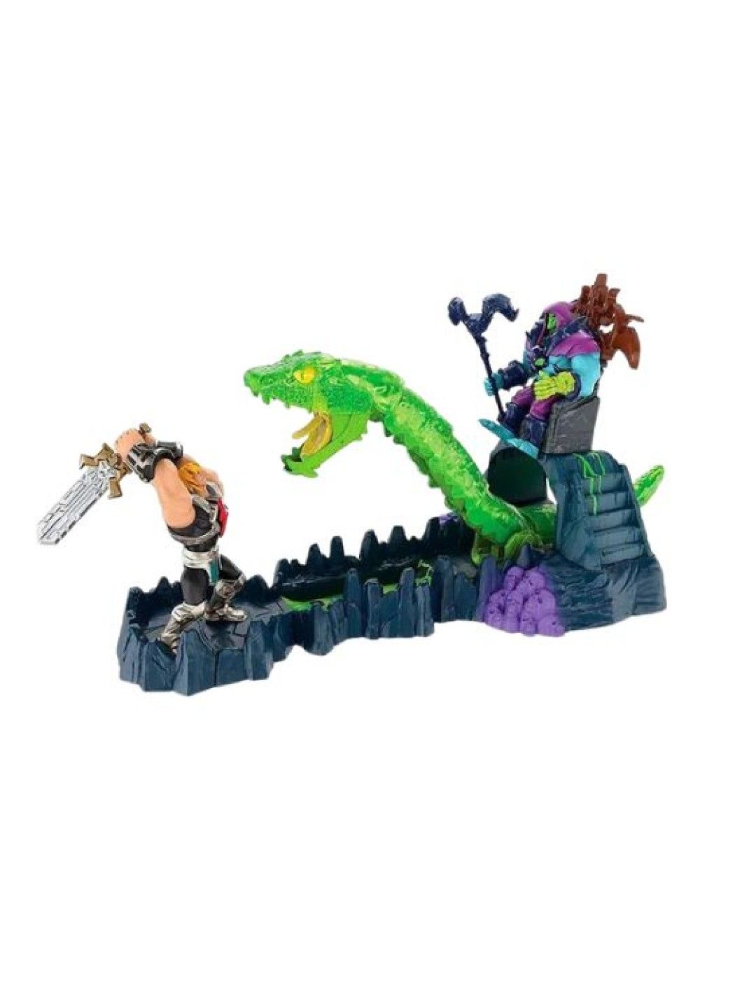 Masters of the Universe He-Man and The Chaos Snake Attack Playset (No Color- Image 1)