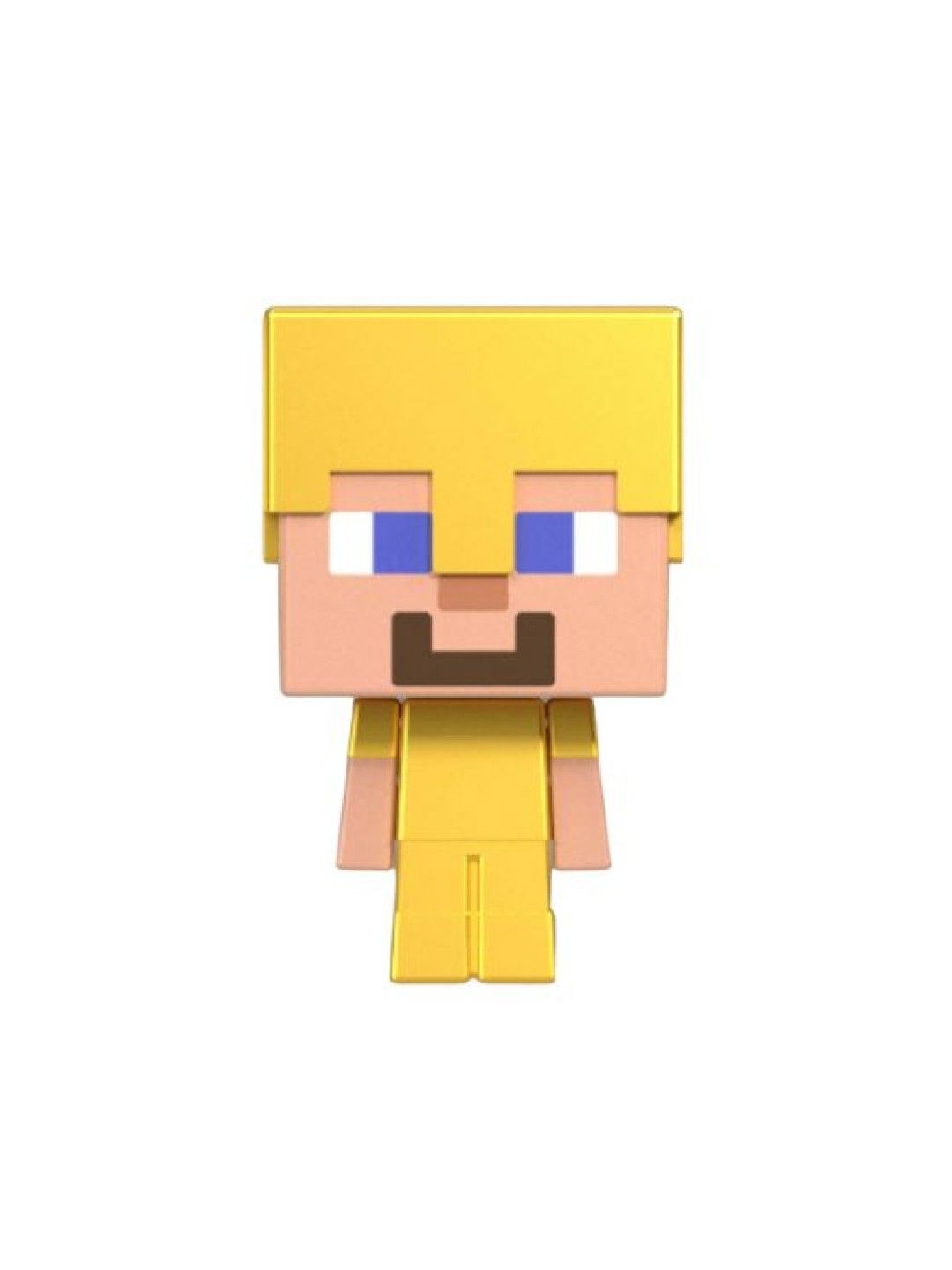 Minecraft Mob Head Boxed Mini Figures - Gold Armor Steve (No Color- Image 1)