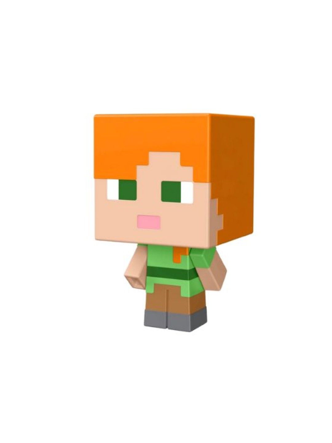 Minecraft Mob Head Boxed Mini Figures - Alex (No Color- Image 1)