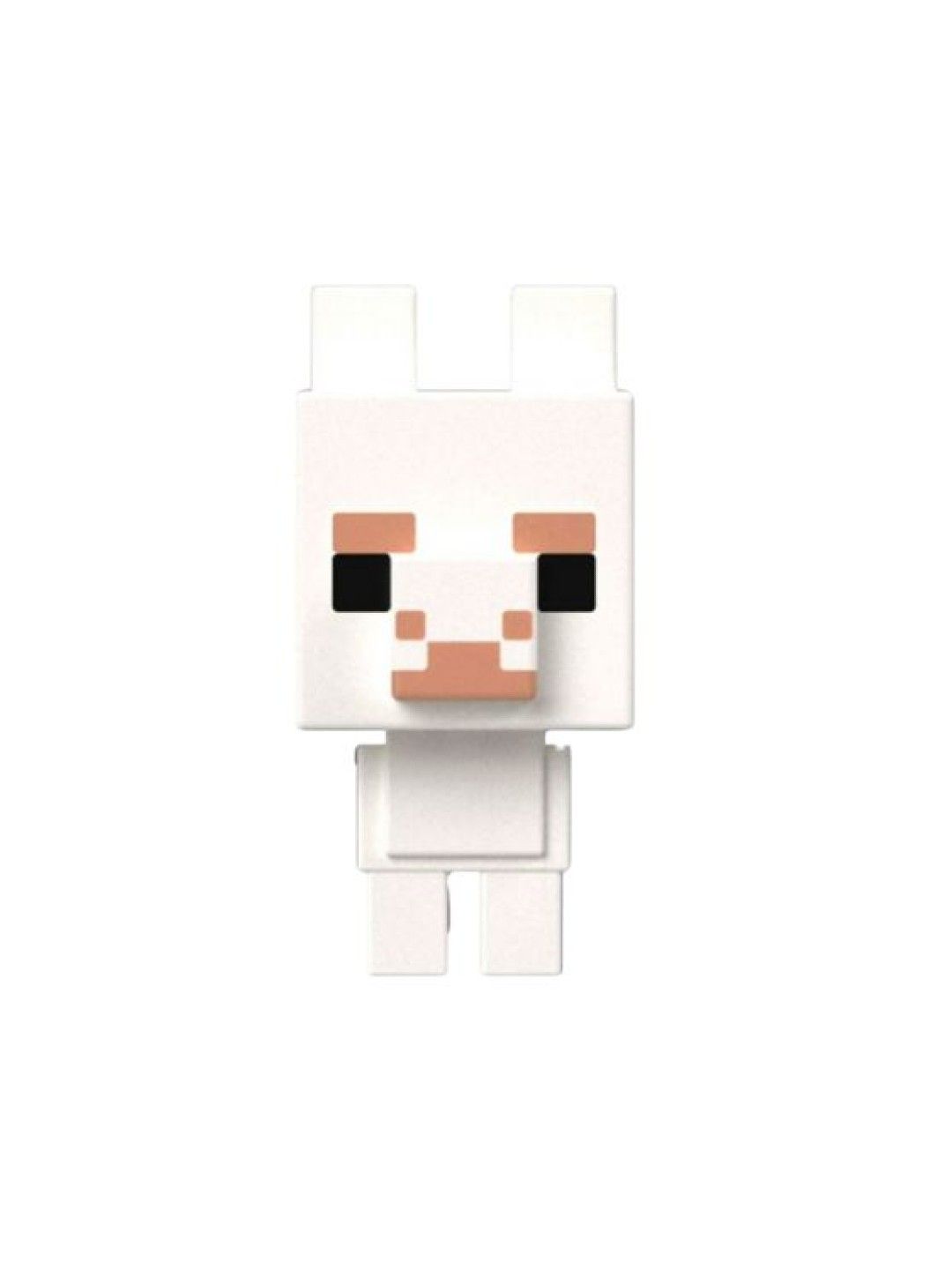 Minecraft Mob Head Boxed Mini Figures - White Llama (No Color- Image 1)