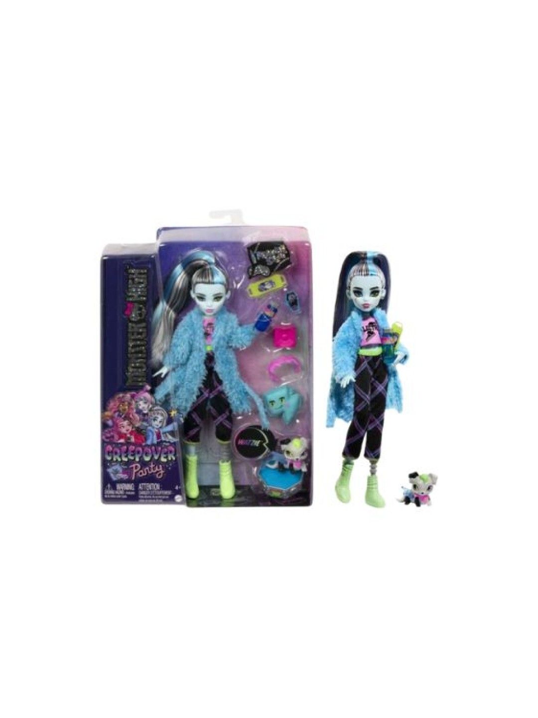 Monster High Creepover Party Frankie Doll & Accessories (No Color- Image 2)