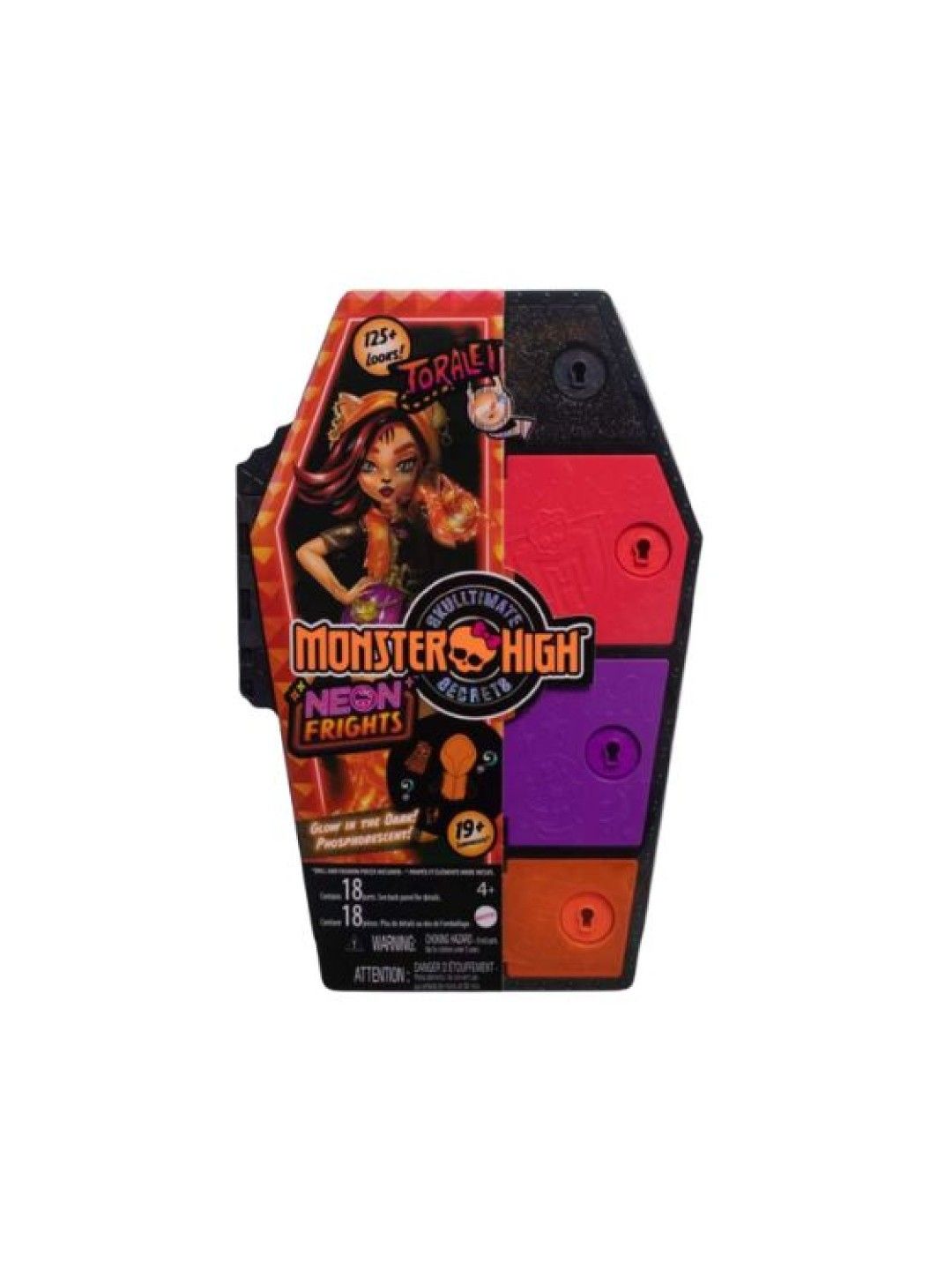 Monster High Doll, Toralei Stripe, Skulltimate Secrets: Neon Frights (No Color- Image 2)