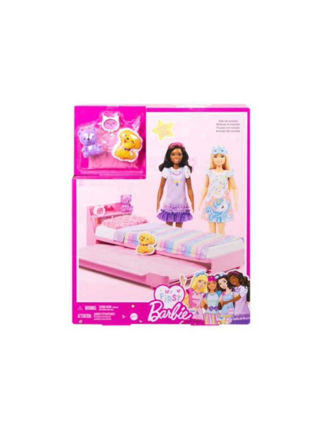 Barbie My First Barbie Bedtime Playset (No Color- Image 4)