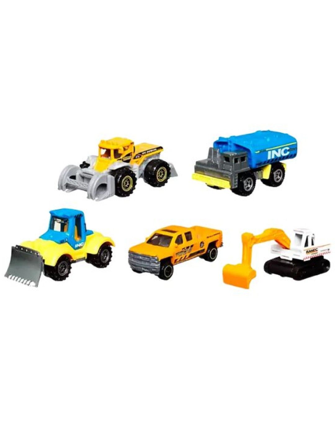 Matchbox Hero City 5 Car Pack Die-cast Vehicle (No Color- Image 1)
