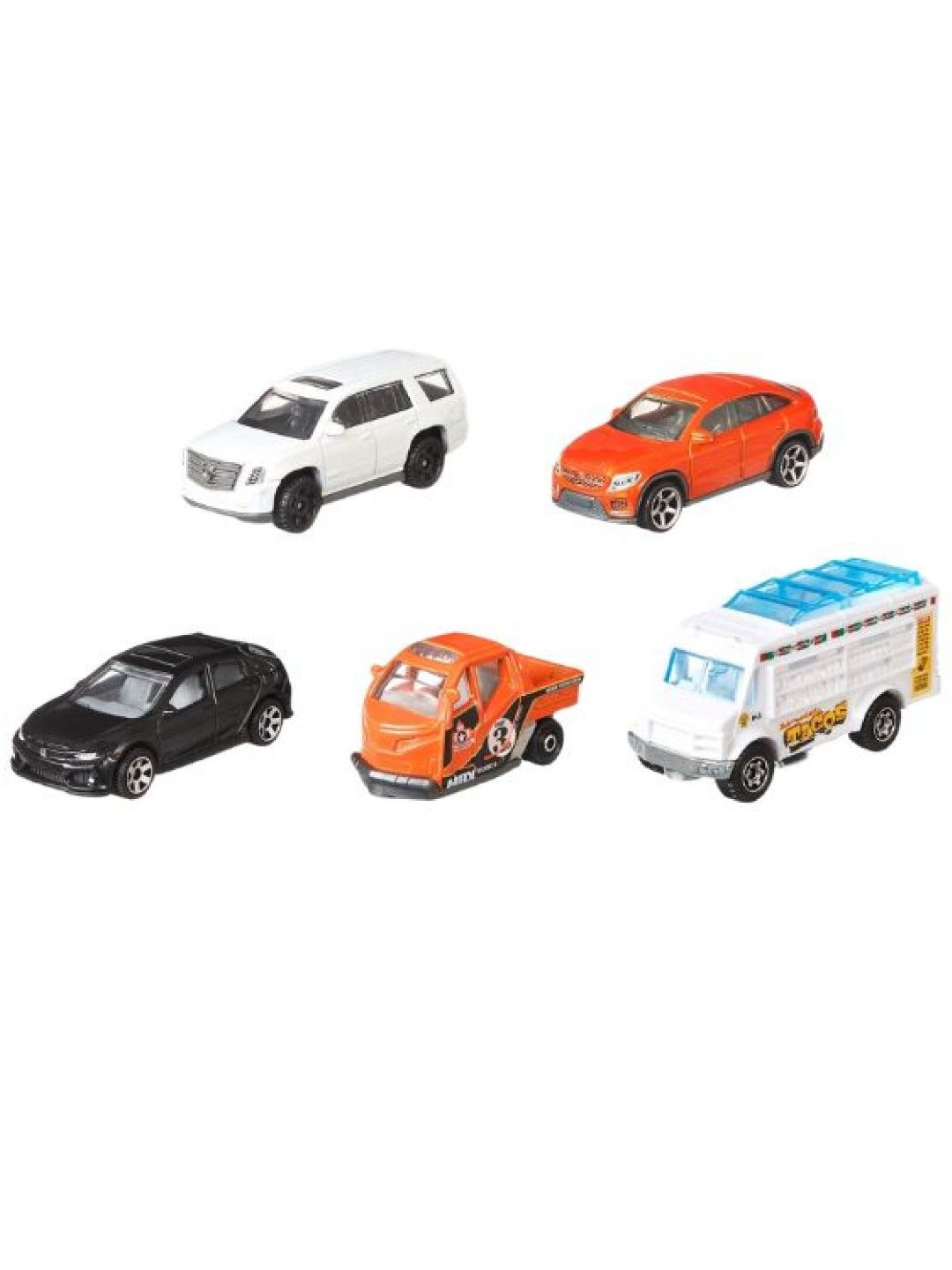 Matchbox City Adventure 5 Car Pack Die-cast Vehicle (No Color- Image 1)