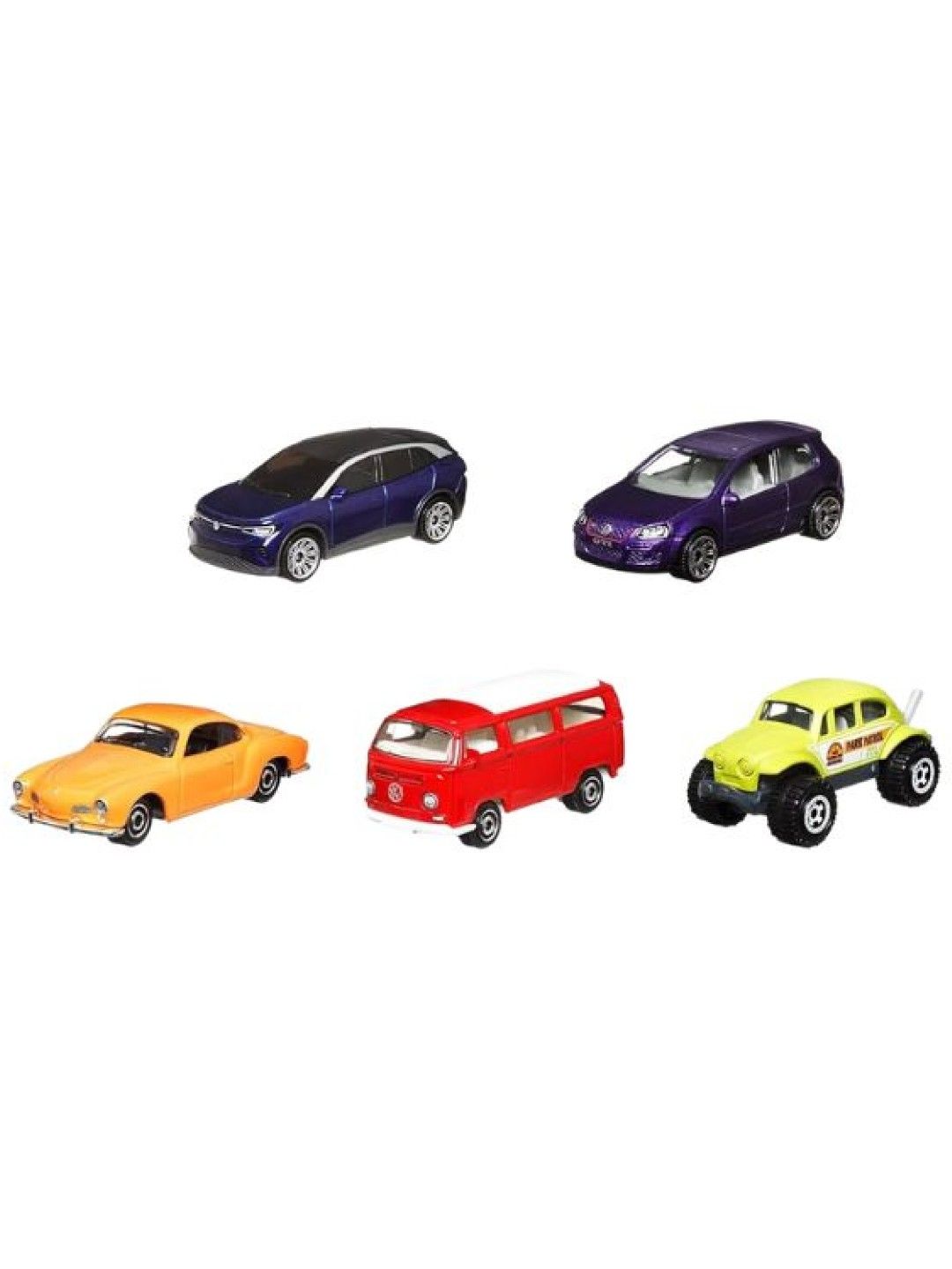 Matchbox Volkswagen 5 Car Pack Die-cast Vehicle (No Color- Image 1)