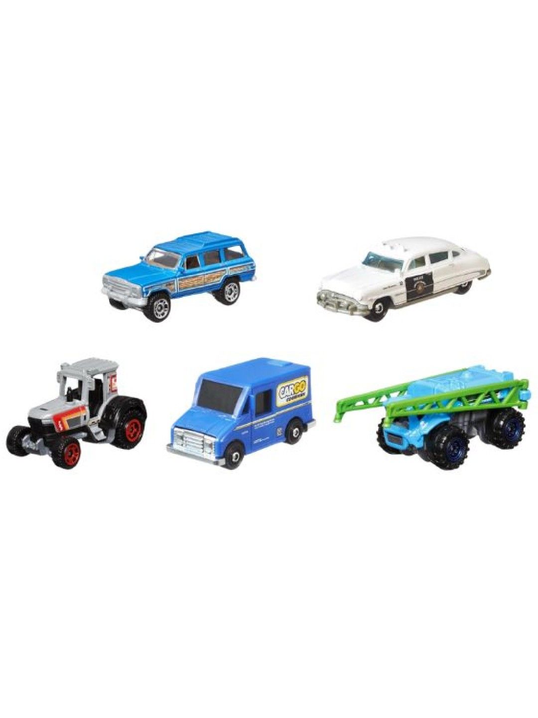 Matchbox Country Sides 5 Car Pack Die-cast Vehicle (No Color- Image 1)