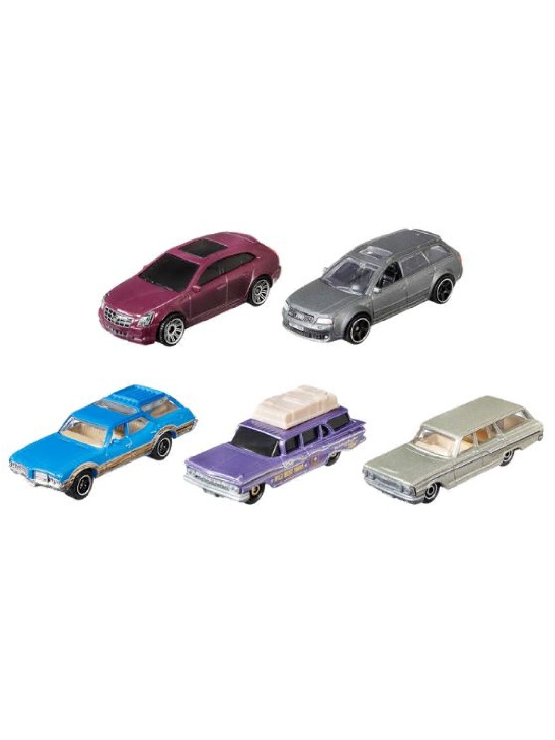 Matchbox Wagons 5 Car Pack Die-cast Vehicle