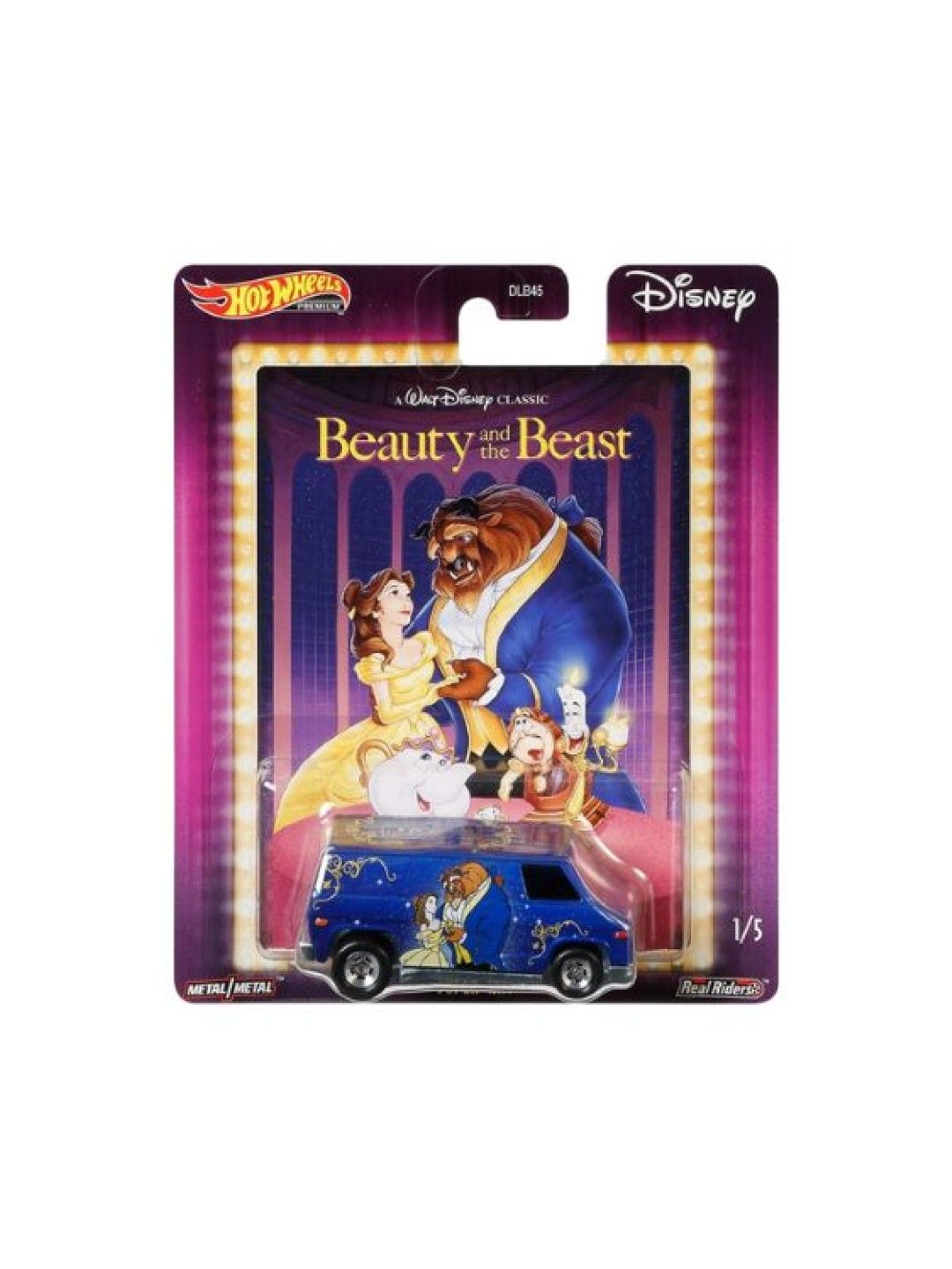 Hot Wheels Pop Culture Disney Beauty and the Beast (No Color- Image 4)