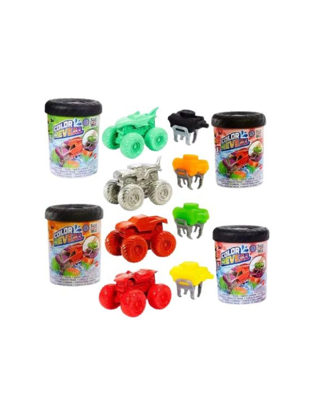 Hot Wheels Monster Trucks Color Reveal