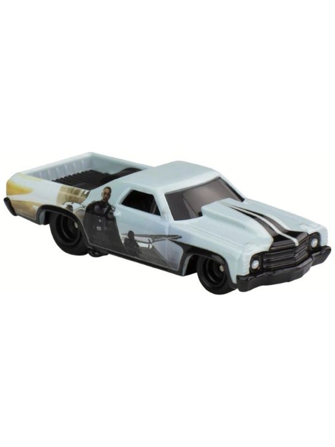 Hot Wheels Premium Star Wars The Mandalorian '71 El Camino (No Color- Image 1)