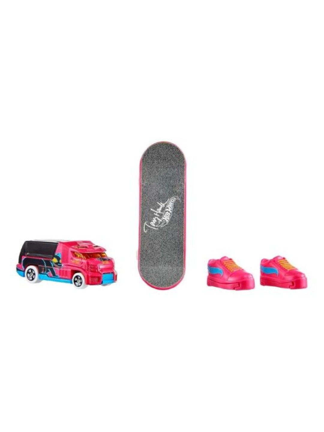 Hot Wheels Skate Tony Hawk Collector Set Fingerboard + Animal Attack (No Color- Image 1)