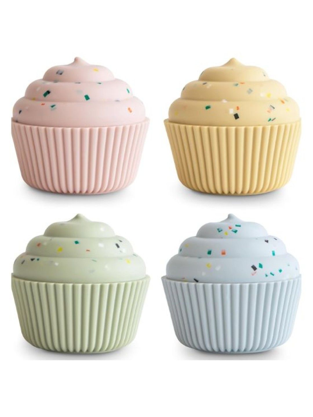 Mushie Mix & Match Cupcake Toy