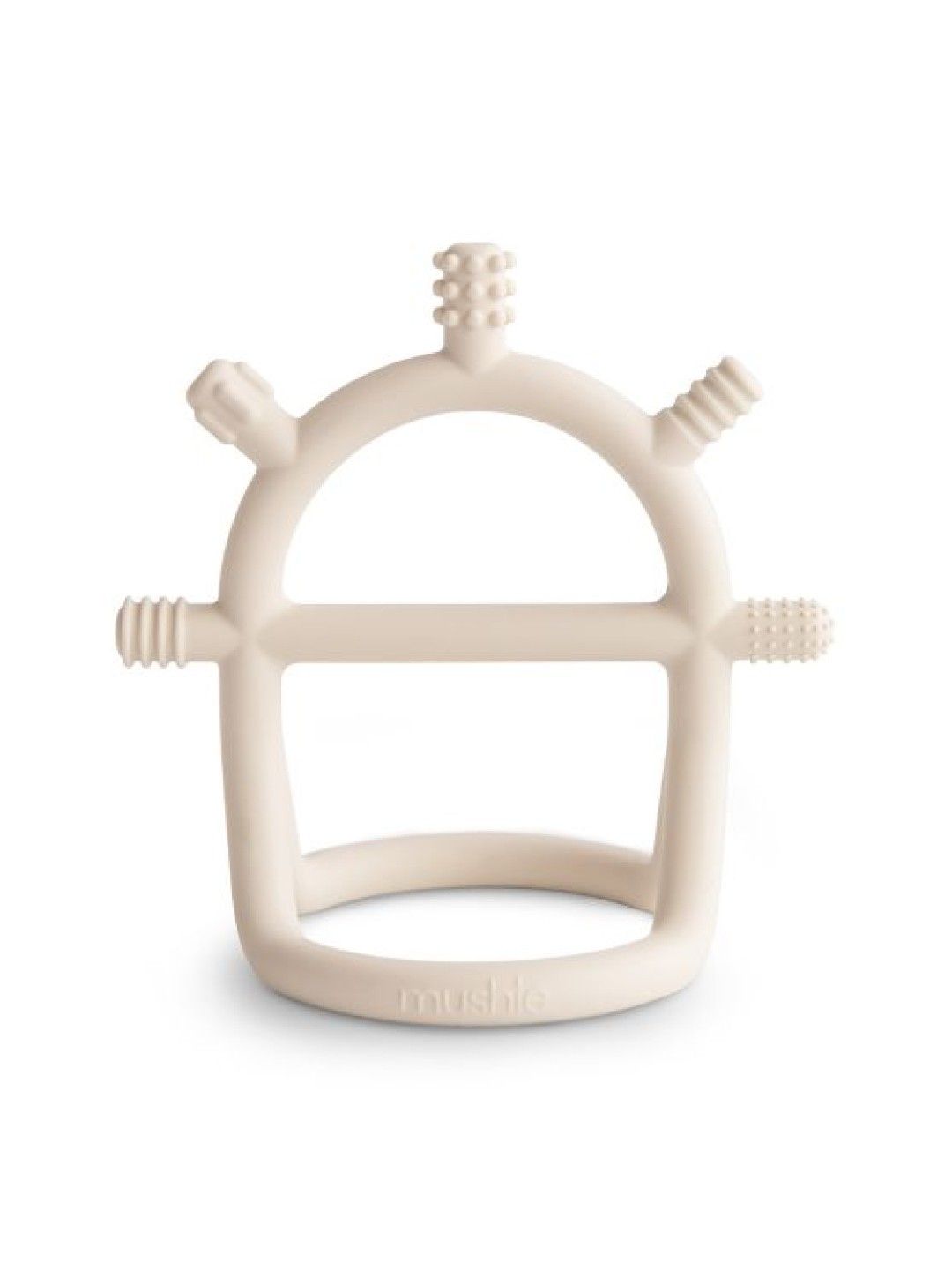 Mushie No-Drop Sensory Teether (Shifting Sand- Image 1)